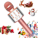 Wireless Bluetooth Karaoke Microphone with Built in Bluetooth Speaker