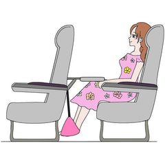 Portable Travel Foot Hammock Under Desk Footrest