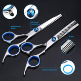 Professional Home Hair Cutting Scissors Kit for Men and Women