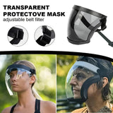 Protective Face Shield Full Face Protection with Detachable Flter