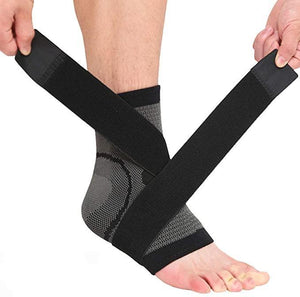2pcs Protective Compression Sports Ankle Brace Strap Sleeves