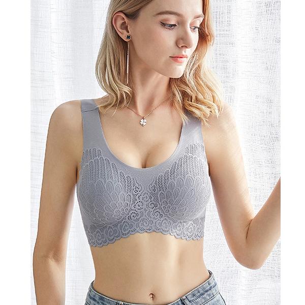 Comfy Push Up Seamless Bralette Sports Top For Women Lu 18