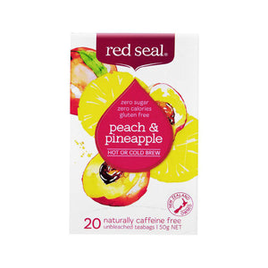 Red Seal Peach & Pineapple Fruit Tea - 20 Tea Bags