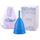 2 Packs Resuable Hygiene Menstrual Cups Medical Grade Silicone FDA Approved