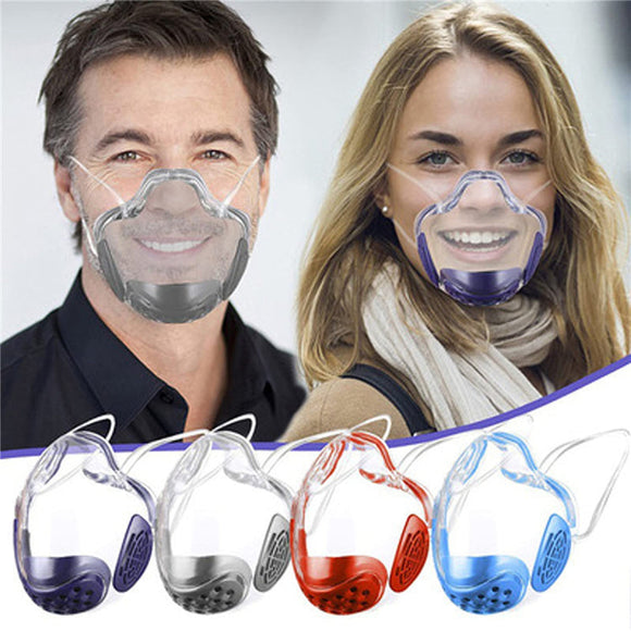 Reusable Anti-Fog Transparent Face Mask