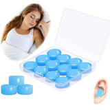 Reusable Silicone Noise Cancelling Sound Blocking Earplugs