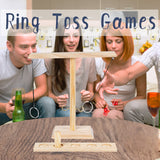 Hook & Ring Wooden Interactive Toss Game