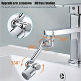 1080° Rotatable Faucet Aerator Extender Nozzle