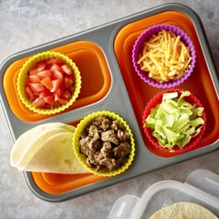 10Pcs Round Silicone Baking Cups Muffin Cupcakes Molds Mould