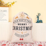 Christmas Santa Sacks Drawstring Stocking Gift Storage Bag