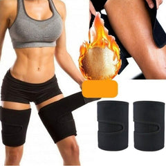 Sauna Sweat Thigh Trimmer Wraps Leg Trainers Slimmer