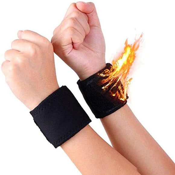 Self-Heating Tourmaline Pain Relief Warm Wristband Brace