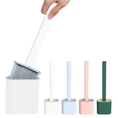 Silicone Bristles Toliet Cleaning Brush