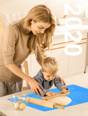 Silicone Baking Mat for Pastry Rolling Dough with Measurements