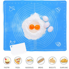 Silicone Baking Mat for Pastry Rolling Dough with Measurements