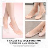 Silicone Gel Moisturizing Heel Socks Cracked Foot Skin Care Protector