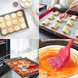 Silicone Non-Stick Baking Pastry Mat  for Cake Cookie Macaron