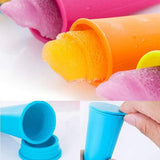 5Pcs Silicone Popsicle Molds Ice Pop Maker Molds Trays