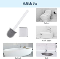 Silicone Bristles Toliet Cleaning Brush