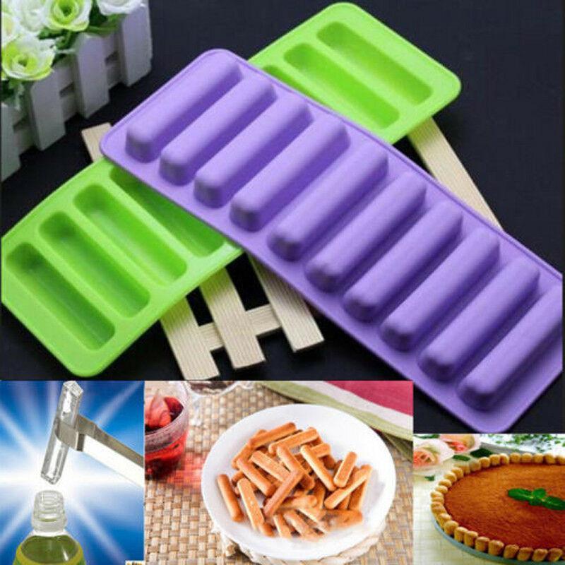 2pcs Silicone Tray Mold Water Bottle Cake Mould Tool