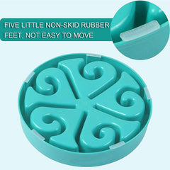Slow Feeder Dog Bowl for Large Medium Small Dogs Cats