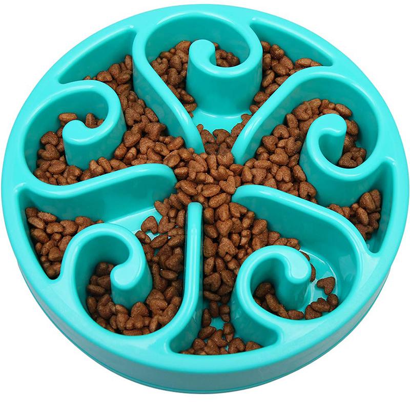 Slow Feeder Dog Bowl for Large Medium Small Dogs Cats