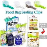 3pcs Snack Food Bag Sealing Clips with Pour Spouts