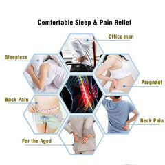 Soft Memory Foam Laumbar Support Sleeping Pillow for Lower Back Pain