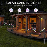 Solar Firefly Garden Solar Powered Lawn Patio Waterproof Decorative Lights