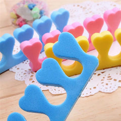 100pcs Sponge Toe Separators Finger Spacer Manicure Pedicure Tools