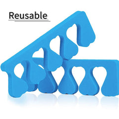 100pcs Sponge Toe Separators Finger Spacer Manicure Pedicure Tools
