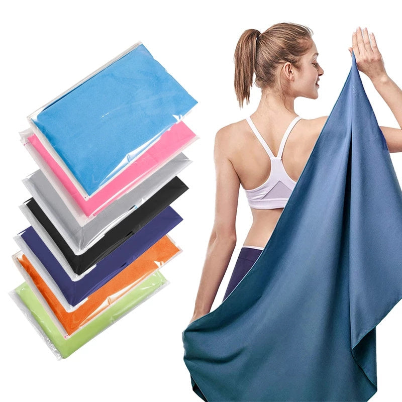 Ultra-Soft Quick-Drying Microfiber Towel Lightweight for Gym Swimming Yoga