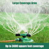 Automatic 360 Degree Rotating Garden Lawn Sprinkler Sprayer