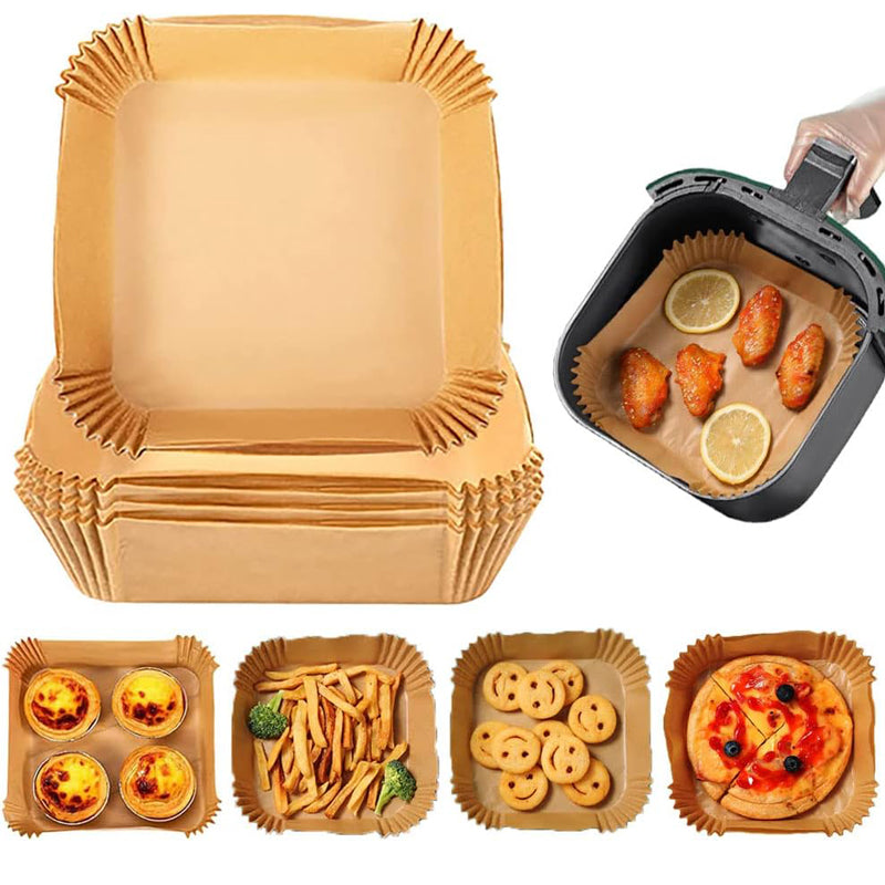 100-Piece Air Fryer Non-Stick Liners