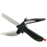 Clever Cutter Kitchen Scissors 2-in-1 Smart Cutter Chopper