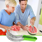 Stainless Watermelon Slicer Divider Corer Cutter Knife