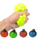 2pcs Stresses Reliever Squeeze Toys Mesh Ball