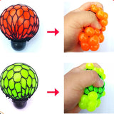 2pcs Stresses Reliever Squeeze Toys Mesh Ball