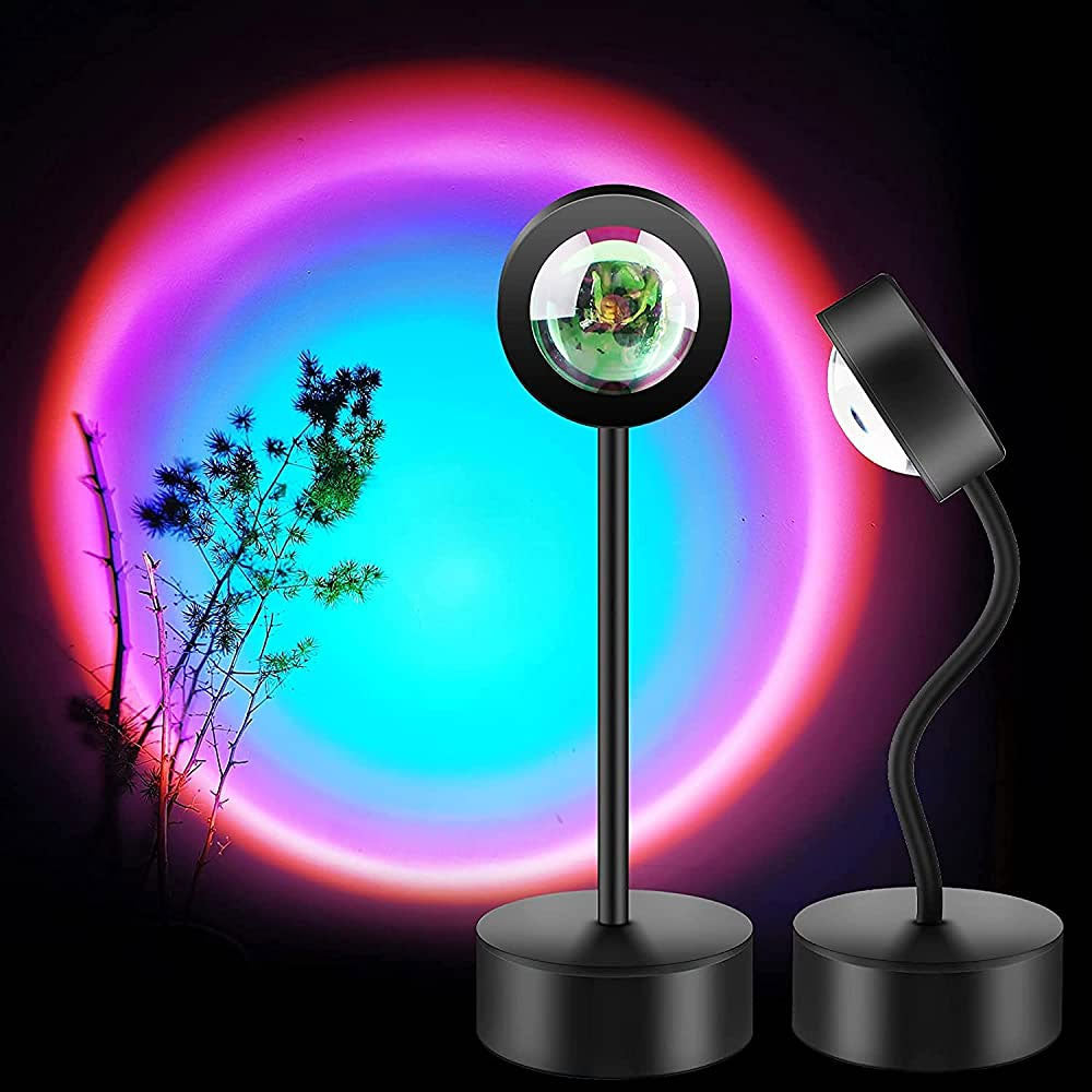 Sun Sunset Rainbow Projector Atmosphere Lamp LED Night Lights