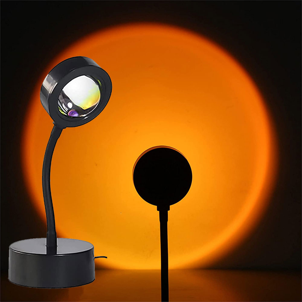 Sun Sunset Rainbow Projector Atmosphere Lamp LED Night Lights