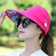 Women Wide Brim Sun Hat UV Protection Caps