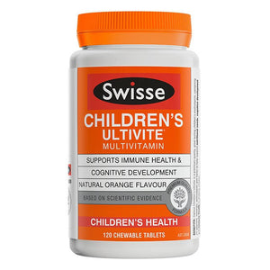 Swisse Children's Ultivite Multivitamin - 120 Chewable Tablets
