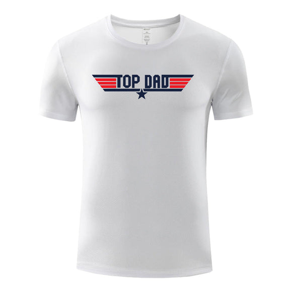 Funny T-Shirt Top Dad Graphic Novelty Summer Tee