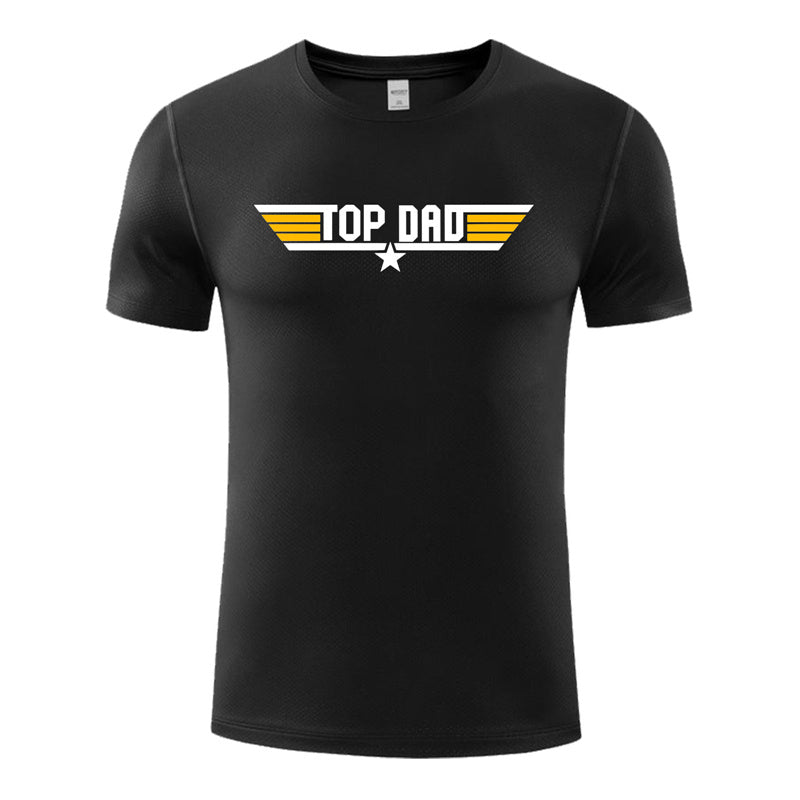 Funny T-Shirt Top Dad Graphic Novelty Summer Tee