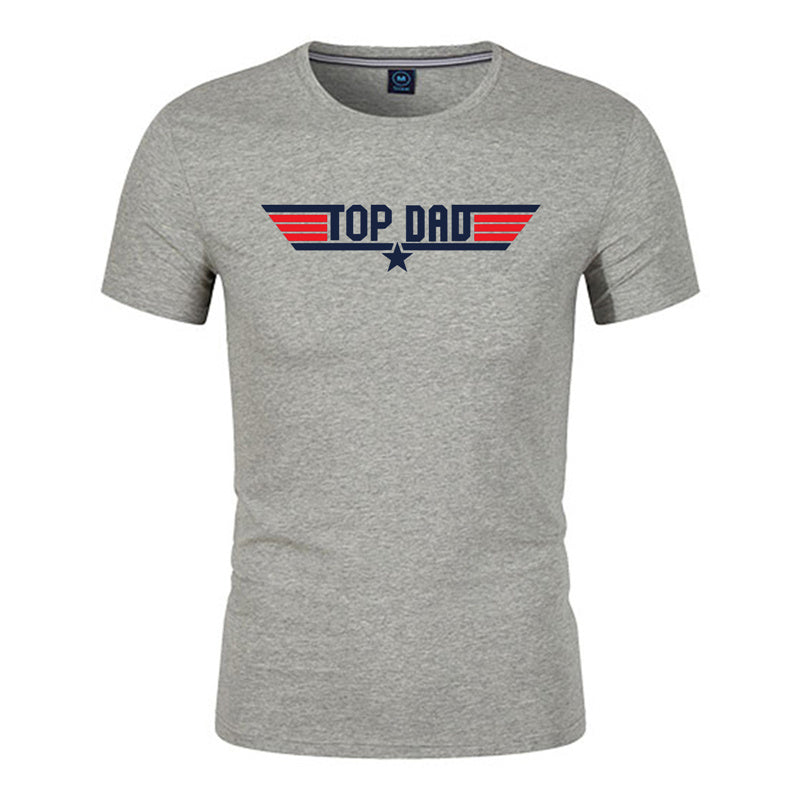 Funny T-Shirt Top Dad Graphic Novelty Summer Tee