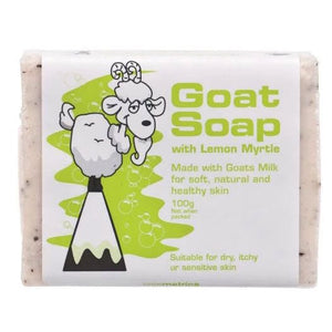The Goat Australia Goat Soap 100g - with Lemon Myrtle