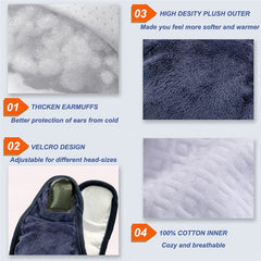 Unisex-Adult Thermal Face Mask/Earmuffs Covers