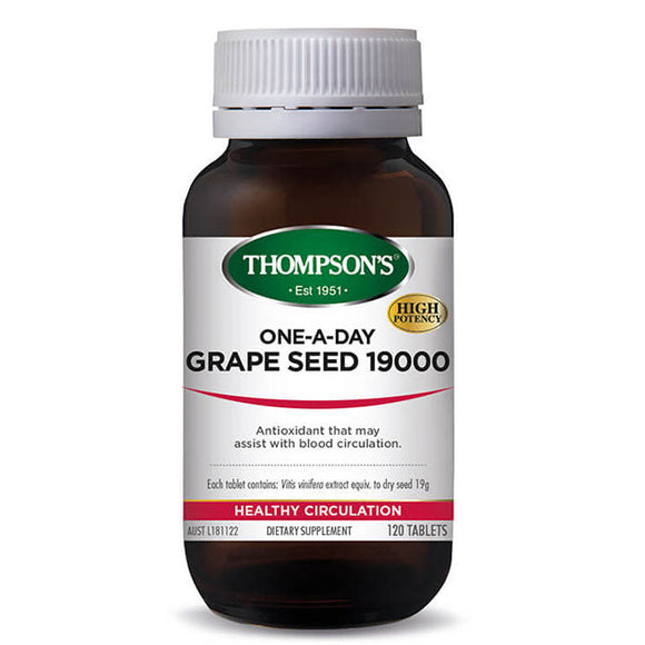 Thompson's One-A-Day Grape Seed 19000mg - 120 Tablets