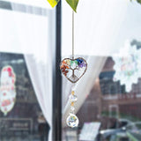 Three Tree of Life Hanging Crystals