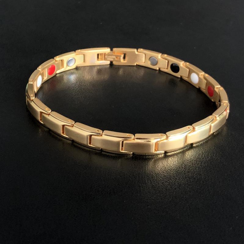 Titanium Magnetic Therapy Health Bracelet Pain Relief for Arthritis and Carpal Tunnel